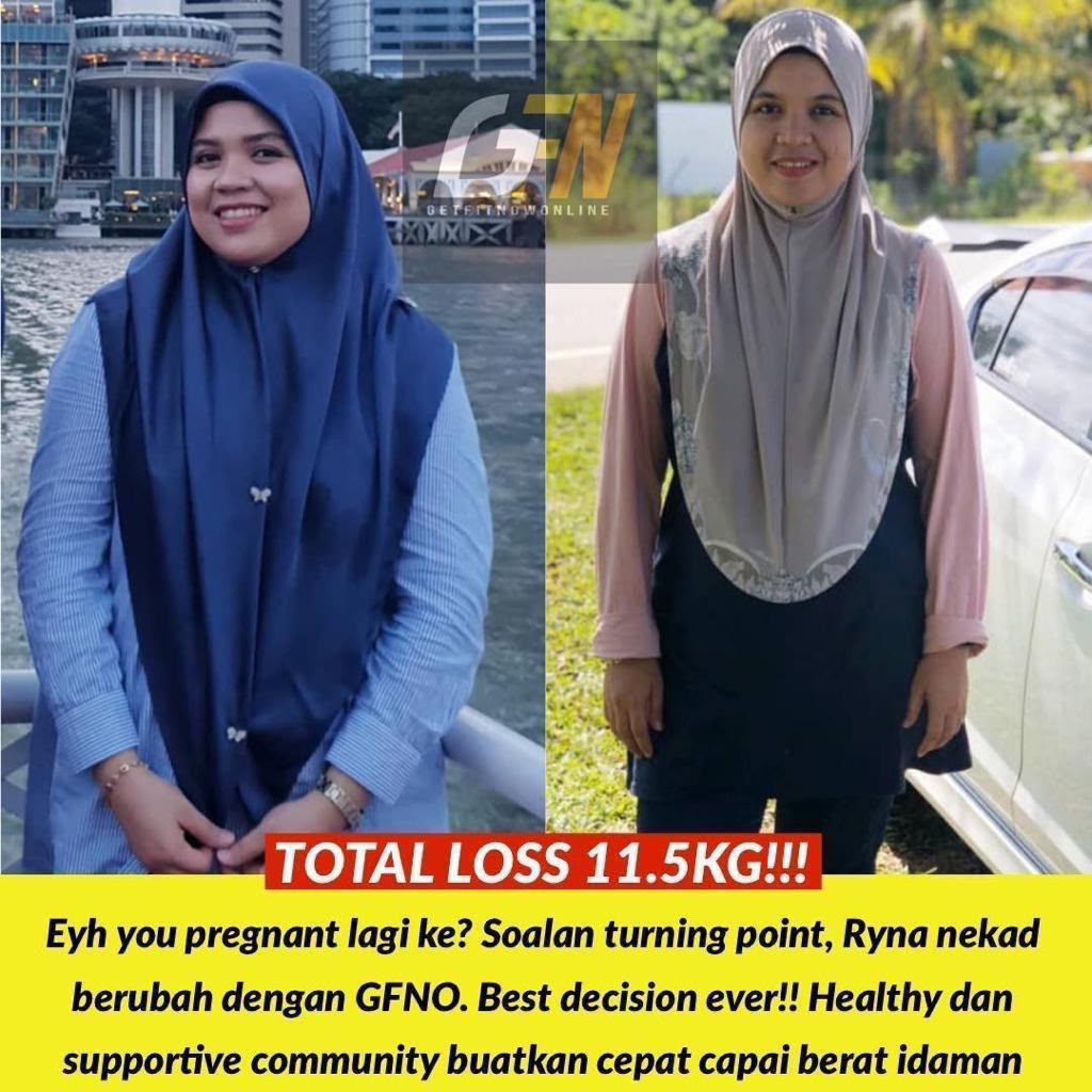 Peserta GETFIT — Total Loss 11.5kg